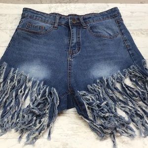 Falmer Heritage Fringe Shorts Size M